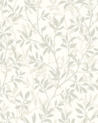 8601 Borosan 8601 Paper-based Light Green and White Borosan 21 Paper Wallpaper by Boråstapeter