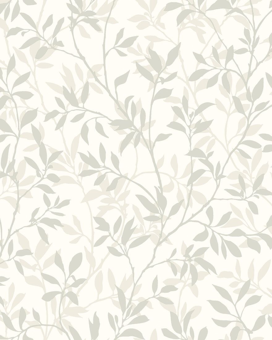 8601 Borosan 8601 Paper-based Light Green and White Borosan 21 Paper Wallpaper by Boråstapeter