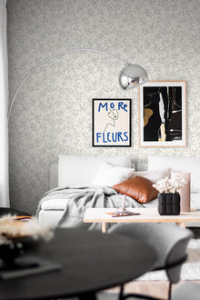 8602 Borosan 8602 Paper-based Light Grey and White Borosan 21 Paper Wallpaper by Boråstapeter