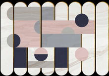 8603001 Villa Rose Mies Mural by Coordonné