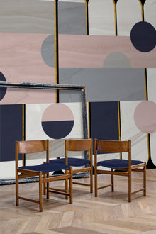 8603001 Villa Rose Mies Mural by Coordonné