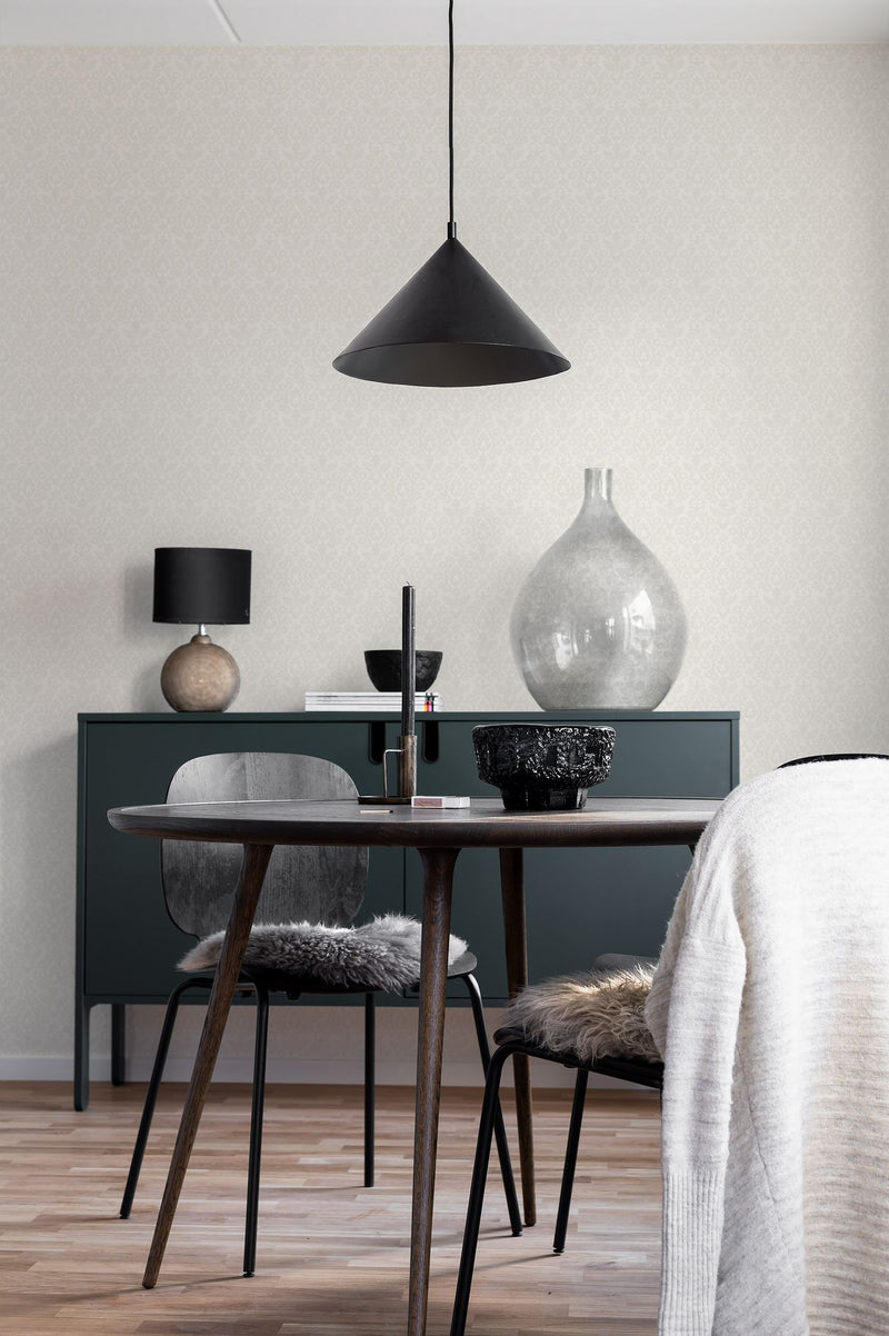 8605 Borosan 8605 Paper-based Light White Borosan 21 Paper Wallpaper by Boråstapeter