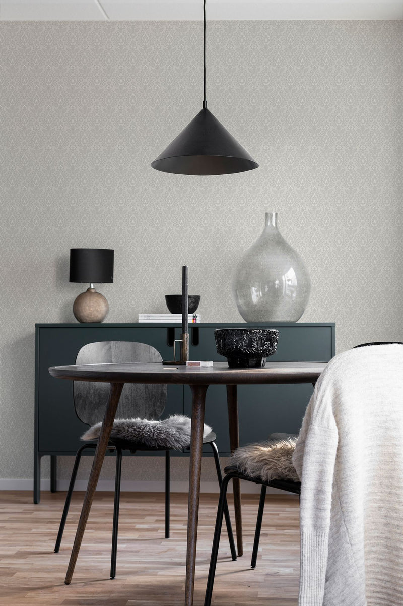 8606 Borosan 8606 Paper-based Light Grey Borosan 21 Paper Wallpaper by Boråstapeter