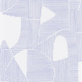 Graphique Bleu Gallery Wallpaper by Casadeco
