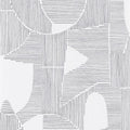 Graphique Noir and Blanc Gallery Wallpaper by Casadeco