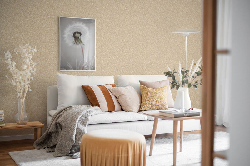 8612 Borosan 8612 Paper-based Dark Yellow Borosan 21 Paper Wallpaper by Boråstapeter