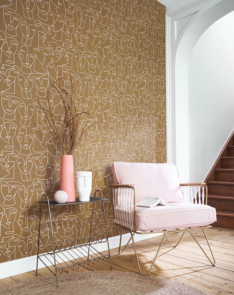 GLRY86160116 Portrait Gallery Wallpaper by Casadeco