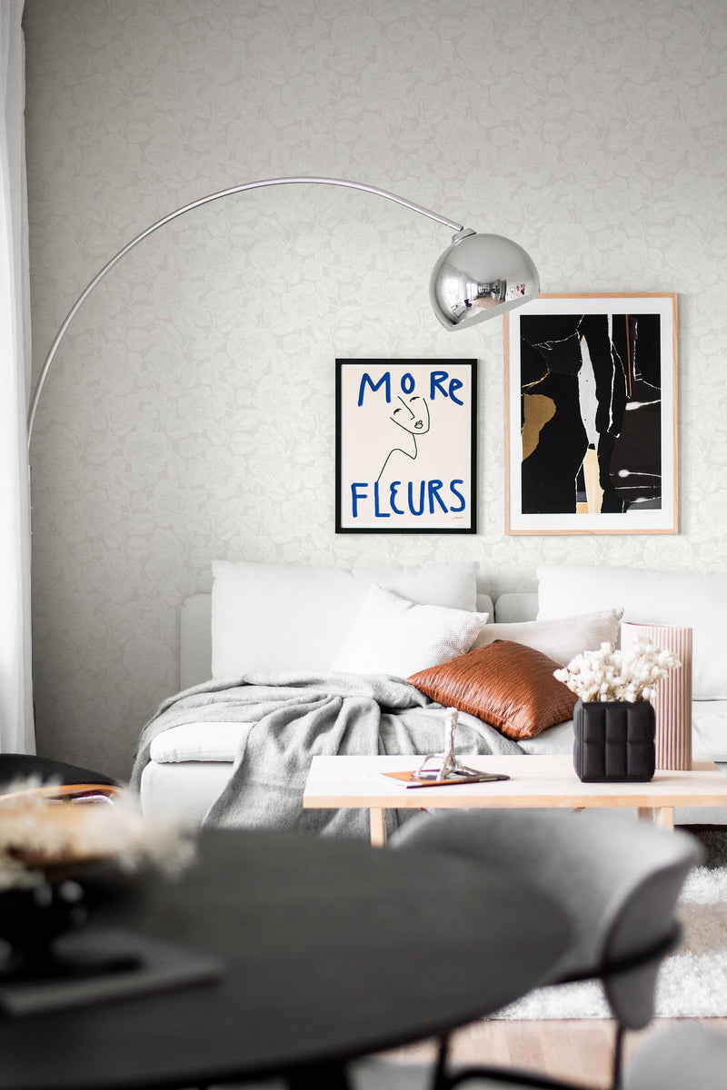 8616 Borosan 8616 Paper-based Light White Borosan 21 Paper Wallpaper by Boråstapeter