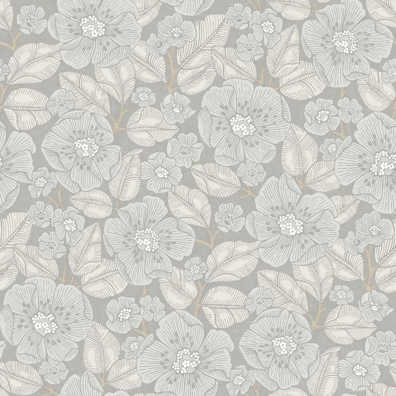 8617 Borosan 8617 Paper-based Dark Grey and Beige Borosan 21 Paper Wallpaper by Boråstapeter