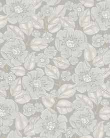 8617 Borosan 8617 Paper-based Dark Grey and Beige Borosan 21 Paper Wallpaper by Boråstapeter