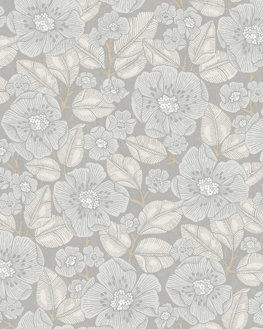 8617 Borosan 8617 Paper-based Dark Grey and Beige Borosan 21 Paper Wallpaper by Boråstapeter