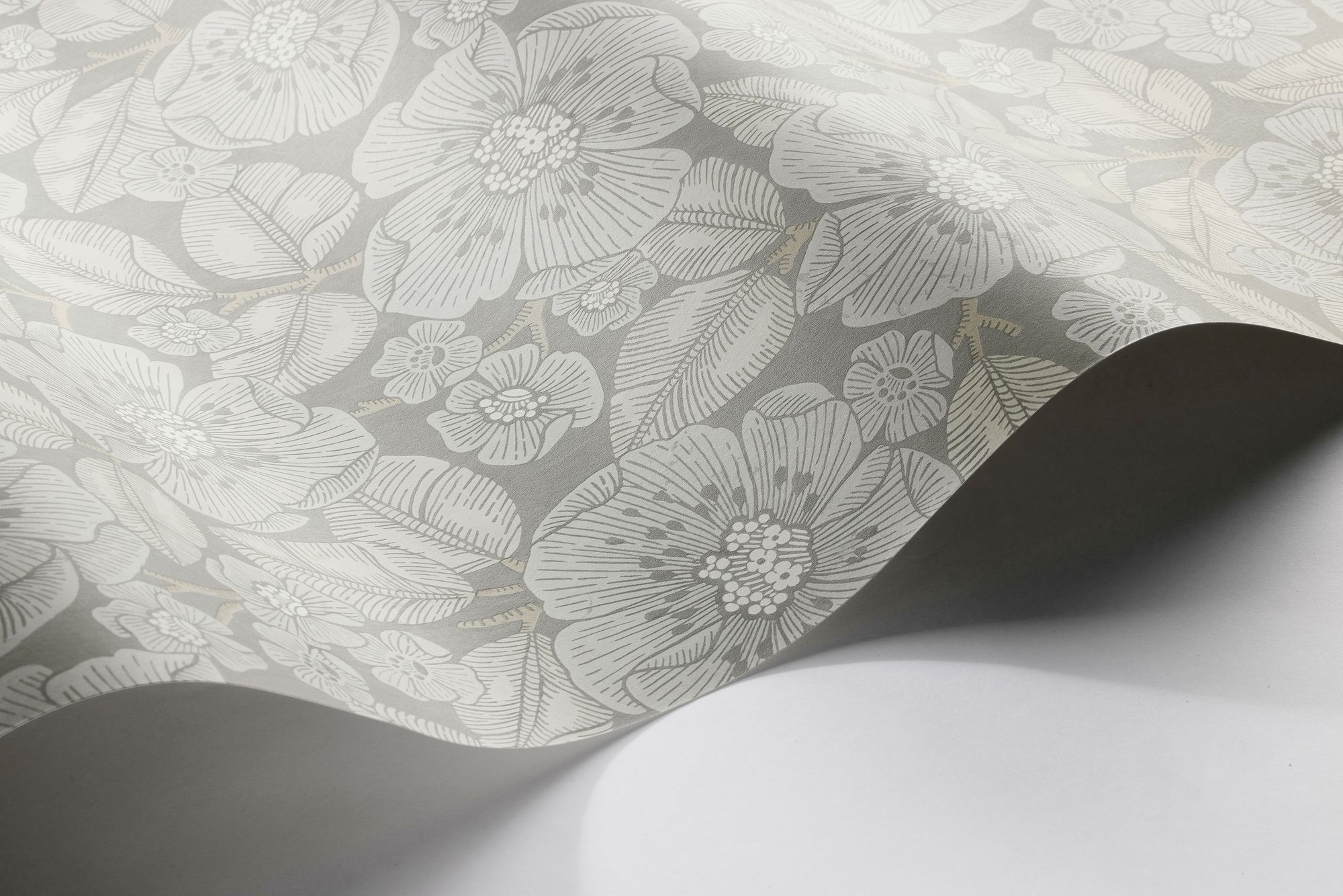 8617 Borosan 8617 Paper-based Dark Grey and Beige Borosan 21 Paper Wallpaper by Boråstapeter