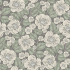 8618 Borosan 8618 Paper-based Dark Green and Beige Borosan 21 Paper Wallpaper by Boråstapeter
