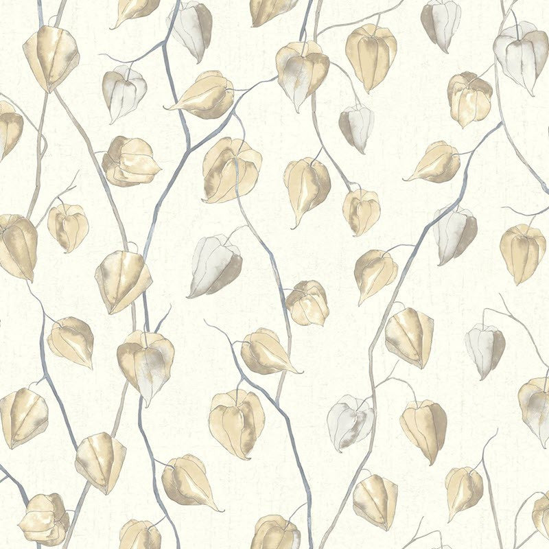 GINK86211202 Lanternes Ginkgo Wallpaper by Casadeco