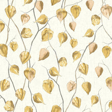 GINK86212323 Lanternes Ginkgo Wallpaper by Casadeco