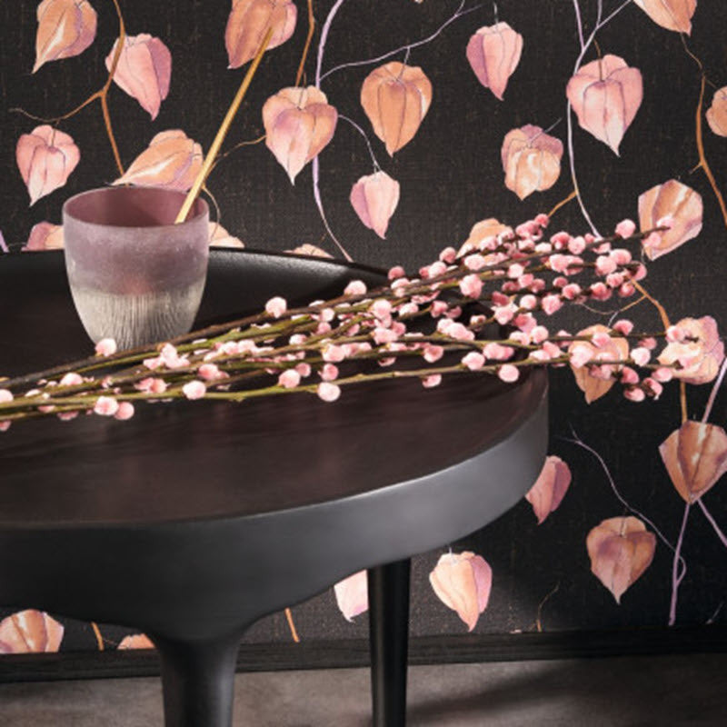 GINK86213428 Lanternes Ginkgo Wallpaper by Casadeco