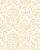 8621 Borosan 8621 Paper-based Light Yellow and White Borosan 21 Paper Wallpaper by Boråstapeter