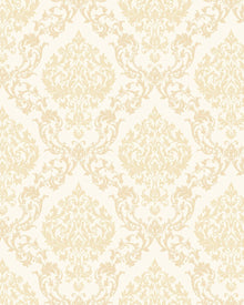8621 Borosan 8621 Paper-based Light Yellow and White Borosan 21 Paper Wallpaper by Boråstapeter