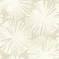 Nenuphar Beige Lin Ginkgo Wallpaper by Casadeco