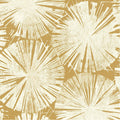 Nenuphar Jaune Mordore Ginkgo Wallpaper by Casadeco