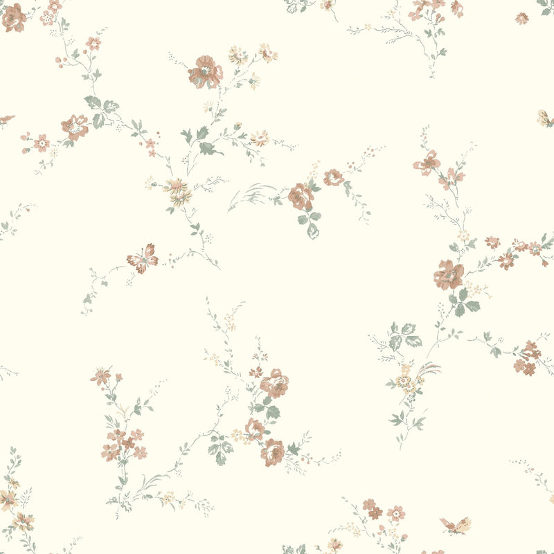 8626 Borosan 8626 Paper-based Light Pink and White Borosan 21 Paper Wallpaper by Boråstapeter