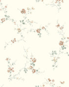 8626 Borosan 8626 Paper-based Light Pink and White Borosan 21 Paper Wallpaper by Boråstapeter
