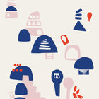 GLRY86314254 Village By Babel Brune Gallery Wall Panel by Casadeco