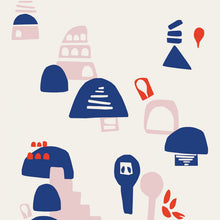 GLRY86314254 Village By Babel Brune Gallery Wall Panel by Casadeco