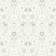 Archibald Arts and Crafts Gris Givre Wallpaper by Casadeco