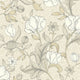 Isabella Arts and Crafts Beige Lin Wallpaper by Casadeco