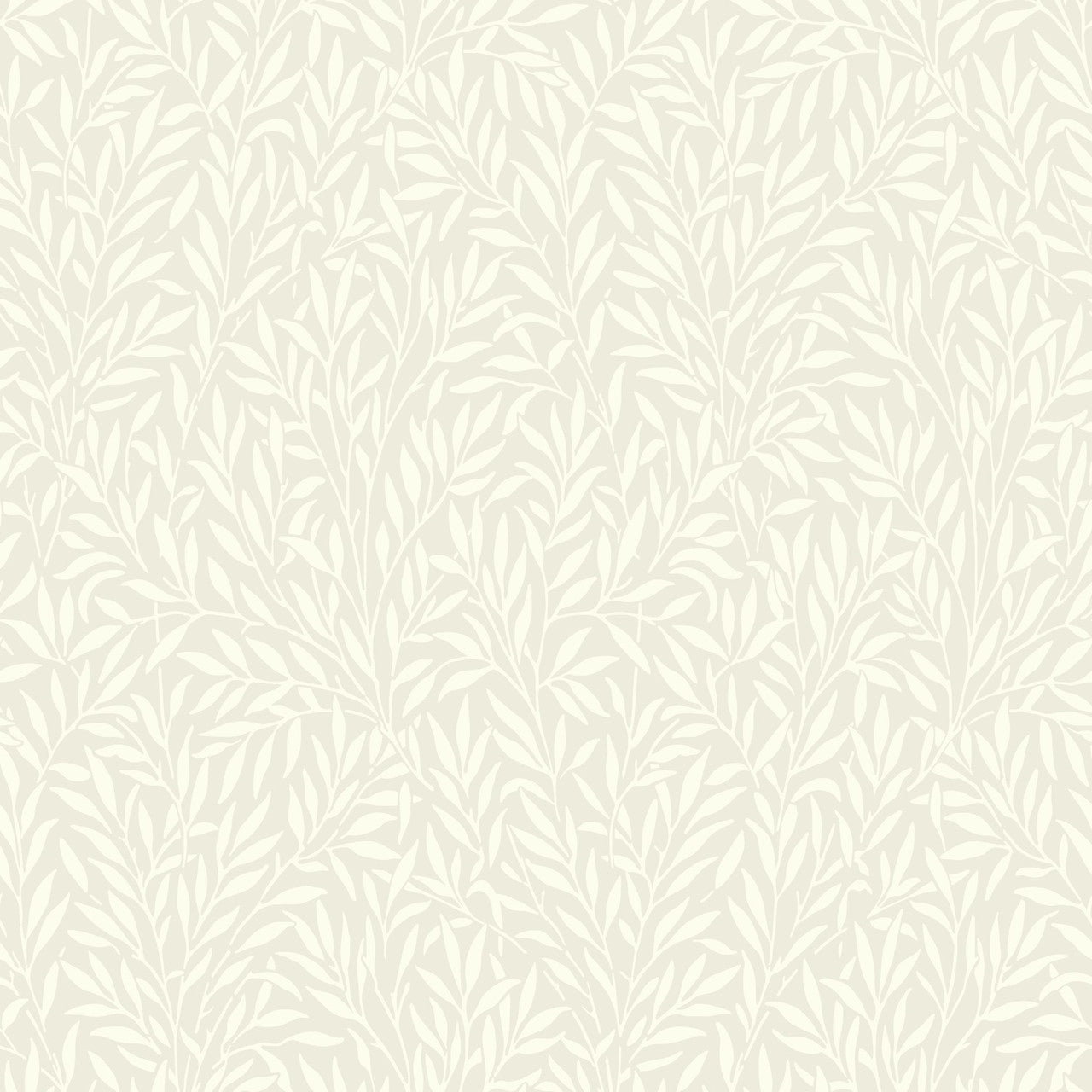 86351413 Willow Arts and Crafts Grege Wallpaper by Casadeco
