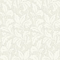 Acanthe Arts and Crafts Grege Wallpaper by Casadeco
