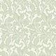 Acanthe Arts and Crafts Vert Amande Wallpaper by Casadeco