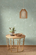86437343 Granada Vert D'Eau Vegetals Wallpaper by Casadeco