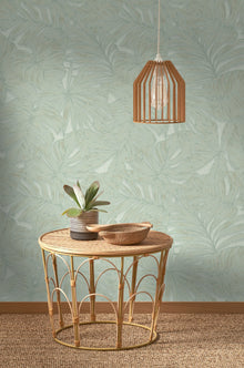 86437343 Granada Vert D'Eau Vegetals Wallpaper by Casadeco