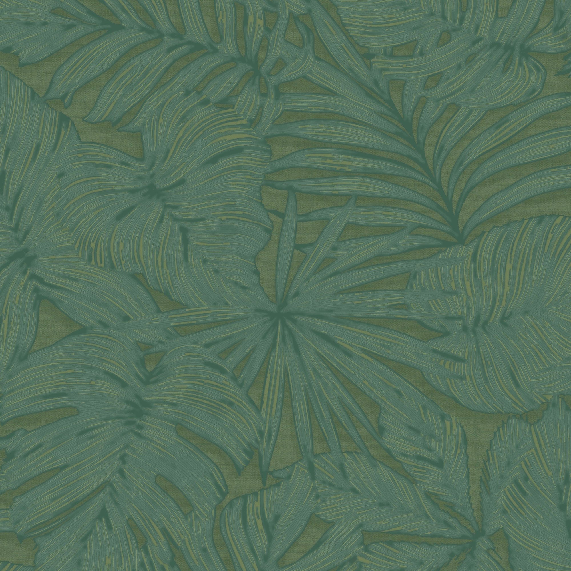 86437474 Granada Vert Vegetals Wallpaper by Casadeco