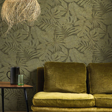 86437887 Granada Vert Kaki Vegetals Wallpaper by Casadeco