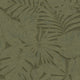 Granada Vert Kaki Vegetals Wallpaper by Casadeco