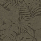 86439505 Granada Noir Fusain Vegetals Wallpaper by Casadeco