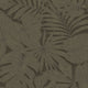 Granada Noir Fusain Vegetals Wallpaper by Casadeco