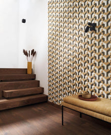 Mecano Perception Wallpaper by Casadeco