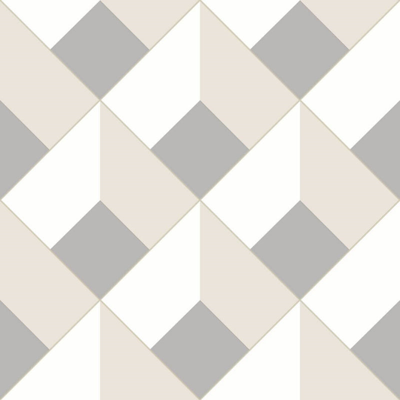 PERP86511323 Losange Perception Wallpaper by Casadeco
