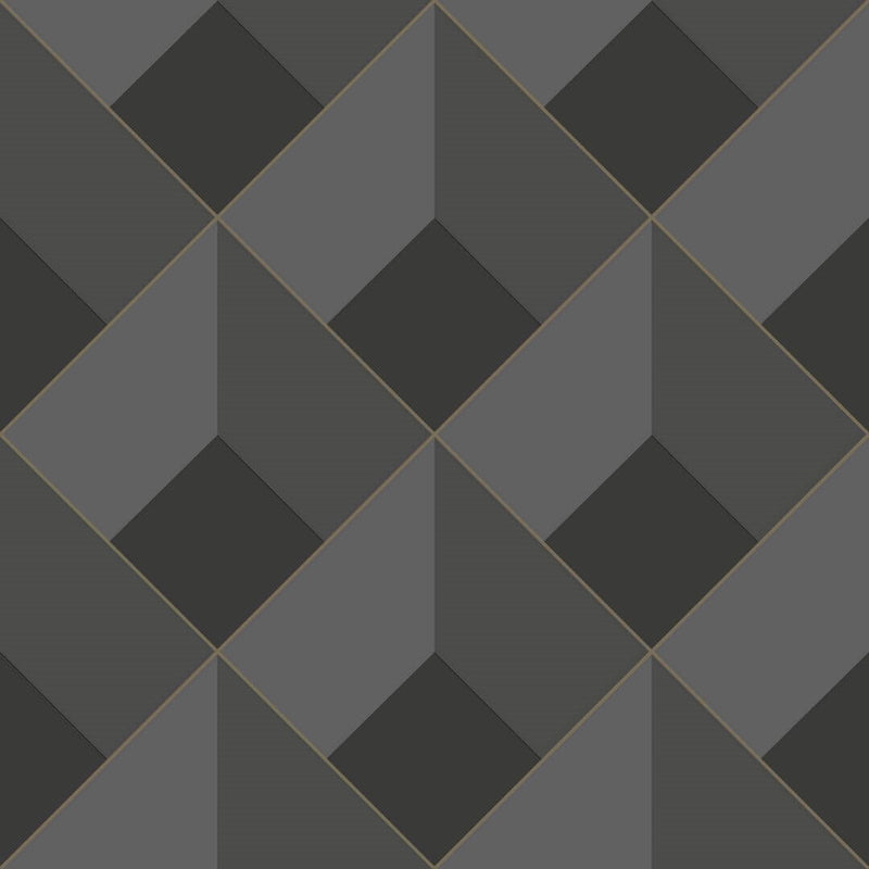 PERP86519530 Losange Perception Wallpaper by Casadeco