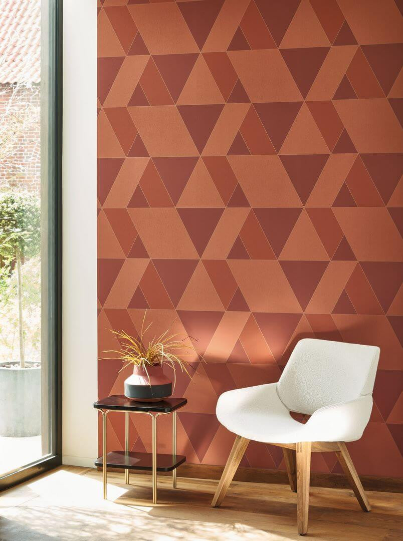 Tangram Perception Wallpaper by Casadeco