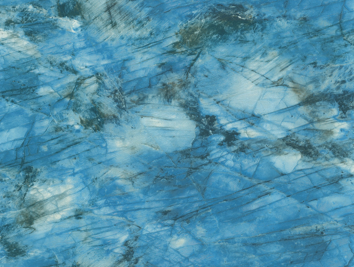 86608 Glacialis Mediterranean Blue Carrara 4 Wallpaper by Today Interiors - Flat