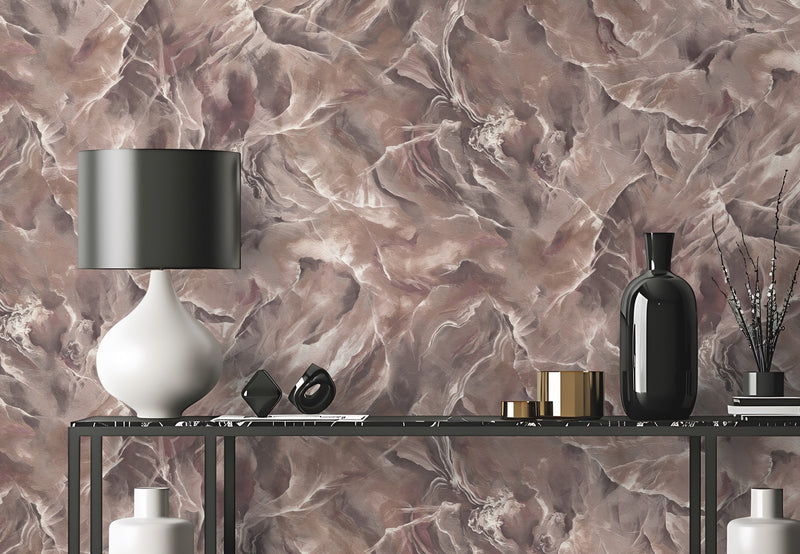 86610 Strata Amethyst Carrara 4 Wallpaper by Today Interiors - Roomshot