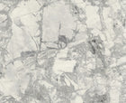 86625 Lunaris Silver Dust Carrara 4 Wallpaper by Today Interiors - Flat