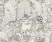 86625 Lunaris Silver Dust Carrara 4 Wallpaper by Today Interiors - Flat