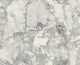 Lunaris Silver Dust Carrara 4 Wallpaper by Today Interiors