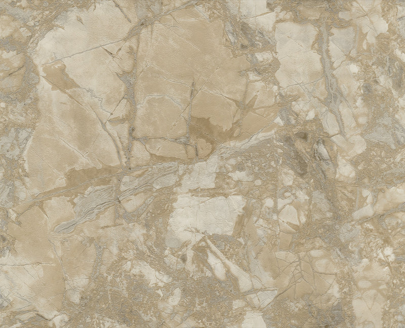 86626 Lunaris Honey Beige Carrara 4 Wallpaper by Today Interiors - Flat